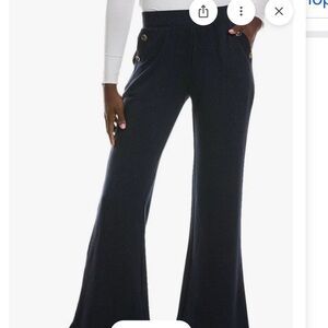 Sol Angeles Navy Wide Leg Pants. Never worn